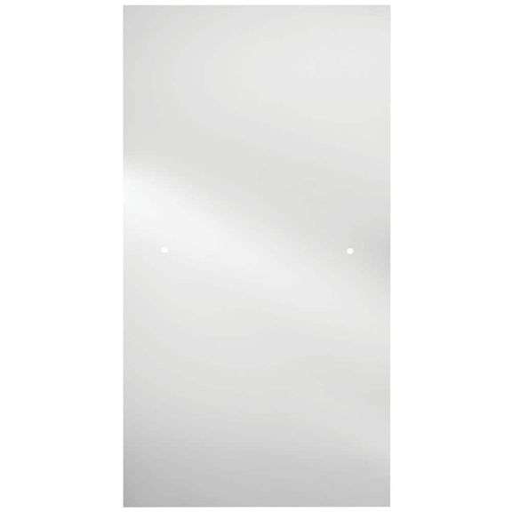 DELTA - 27-3/8 IN. X 63-1/8 IN. X 1/4 IN. (6MM) FRAMELESS PIVOTING SHOWER DOOR GLASS PANEL IN CLEAR (FOR 30-33 IN. DOORS)