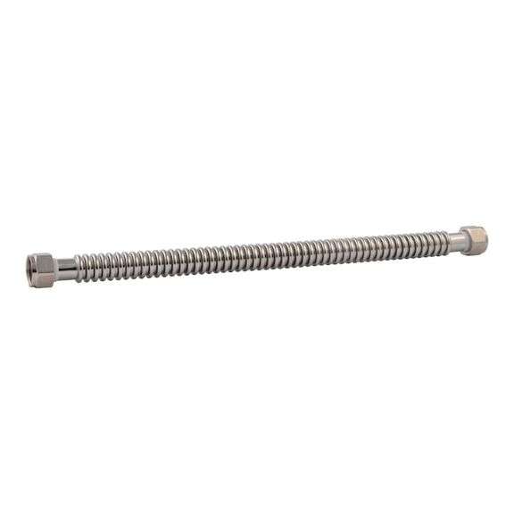 HOLDRITE  -  18-IN 3/4 -IN FIP INLET X 3/4 -IN FIP OUTLET CORRUGATED STAINLESS STEEL WATER HEATER CONNECTOR ( GASKETS NEED REPLACED)  - SEE PRODUCT DETAILS