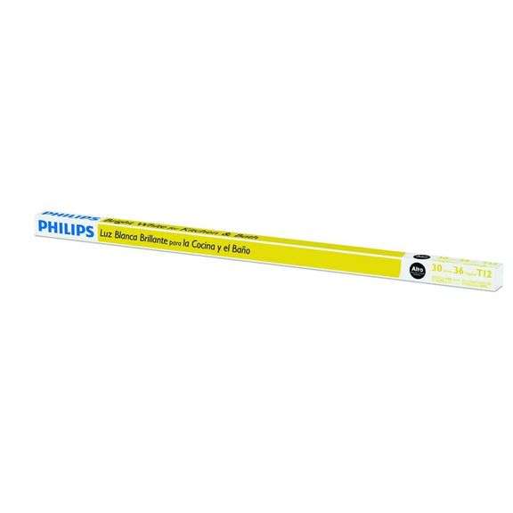 PHILIPS - 30-WATT 3 FT. LINEAR T12 FLUORESCENT TUBE LIGHT BULB SOFT WHITE (3000K) (1-PACK)