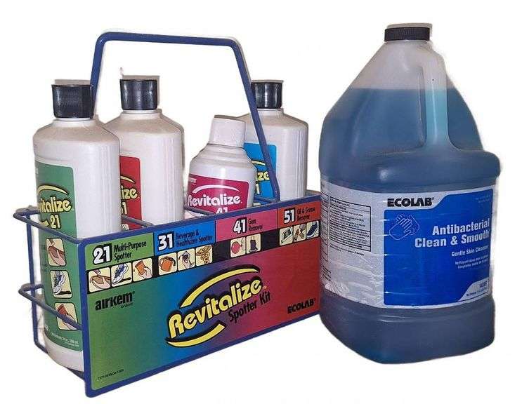 Ecolab Antibacterial Cleanser and Revitalize