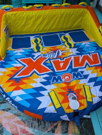 WOW - Watersports Max Vibes Towable.  New (Not in box)