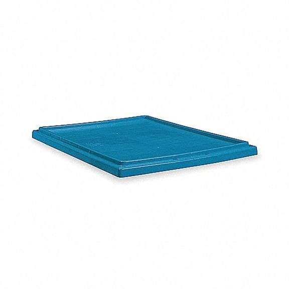 AKRO-MILS - AKRO-MILS LID: 23 1/2 IN X 15 1/2 IN, BLUE, FDA COMPLIANT, 5LA12, 35240