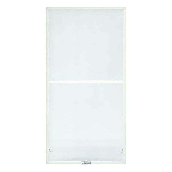 ANDERSEN - 24 IN X 39 IN. 200 AND 400 SERIES WHITE ALUMINUM DOUBLE-HUNG TRUSCENE WINDOW SCREEN