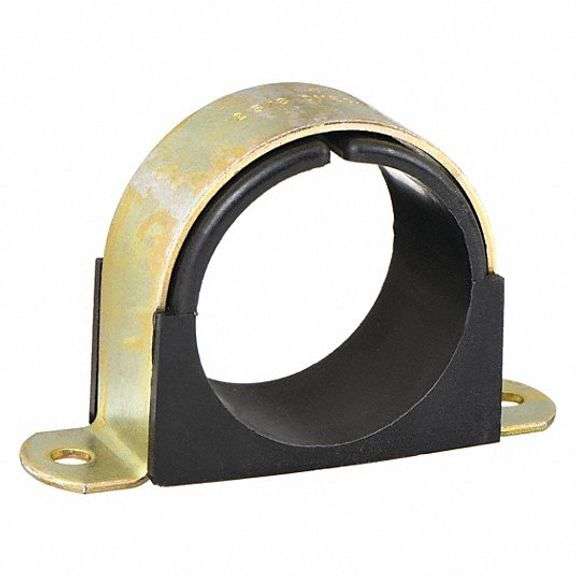 ZSI - STRAP CLAMP: GALVANIZED STEEL, FOR 5/8 IN COPPER TUBE, FOR 3/4 IN MAX OD