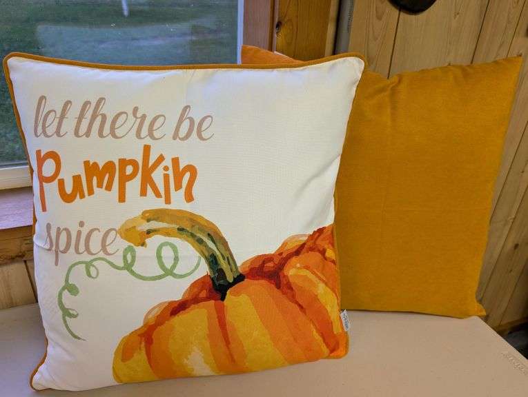 Autumn Pumpkin Pillows