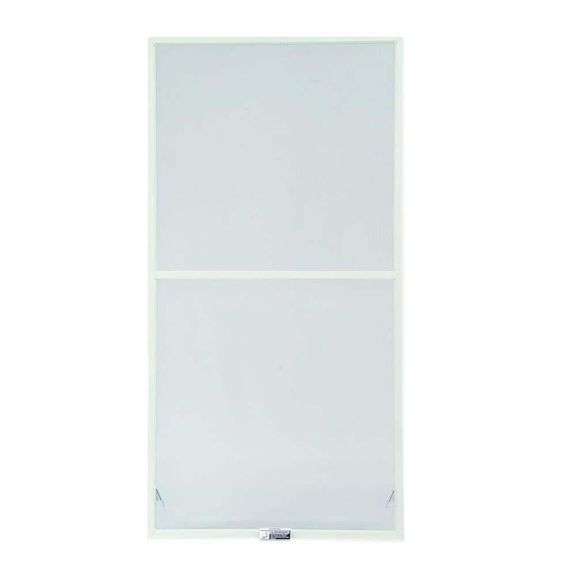 ANDERSEN - 30 X 19.5 SERIES WHITE ALUMINUM DOUBLE-HUNG WINDOW SCREEN