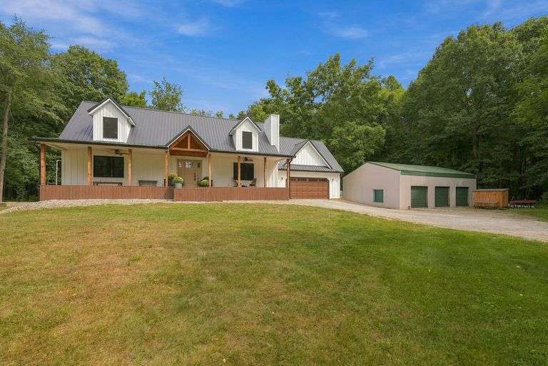 Beautiful, Updated Home on 11.63 +/- Acres with Pole Barn!