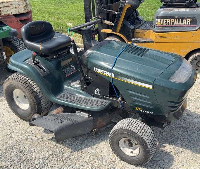 Craftsman LT1000 Mower, Runs and Mows