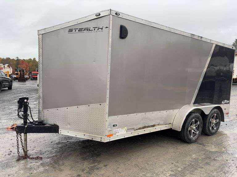 2014 Stealth Trailer T/A Enclosed Trailer 14FT - Jardine Auctioneers Inc.