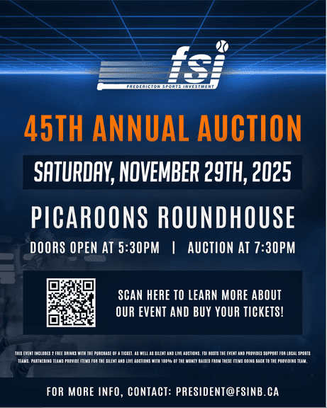 45TH ANNUAL FREDERICTON SPORTS INVESTMENT AUCTION