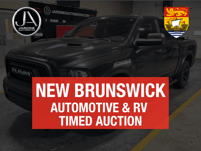November 18, 2025 - Automotive Timed Vehicles & RV's - New Brunswick