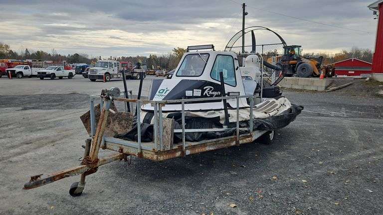 2012 Air rider Hovercraft Unverified - Jardine Auctioneers Inc.