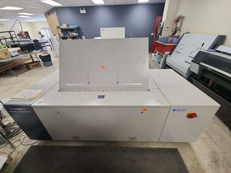 Screen Thermal Plate Recorder & Nita Proless Stacker Labeling Machine ...