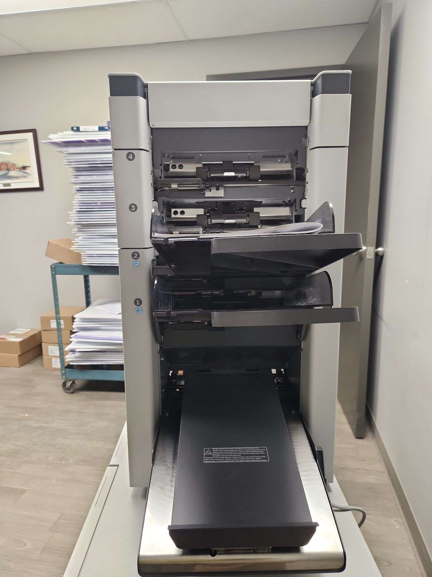 2020 Quadient DS-85i High-Volume Folder Inserter System with Multi