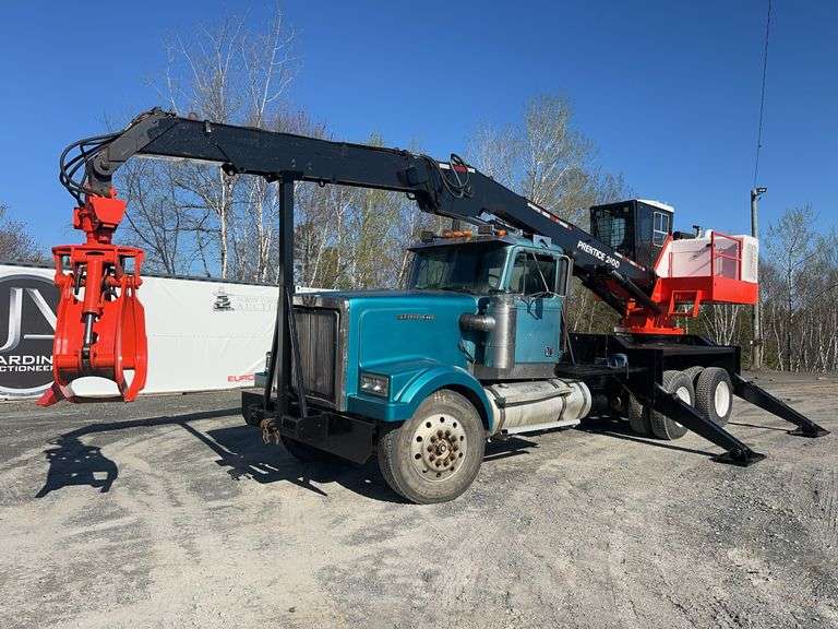 1995 Western Star 4900 with Prentice 210D Log Loader - Jardine ...