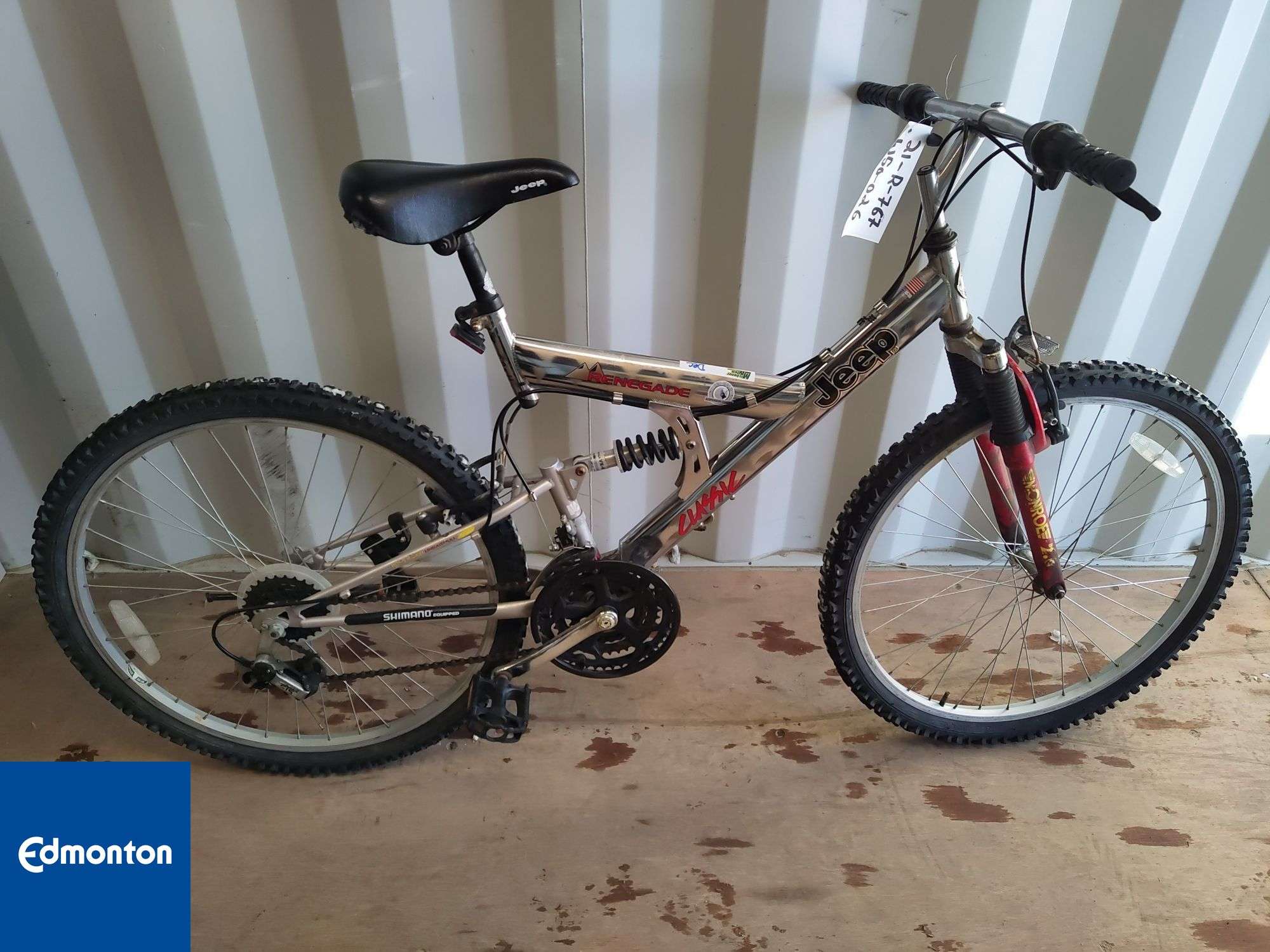 Jeep Renegade Bike - Michener Allen Auctioneering Ltd