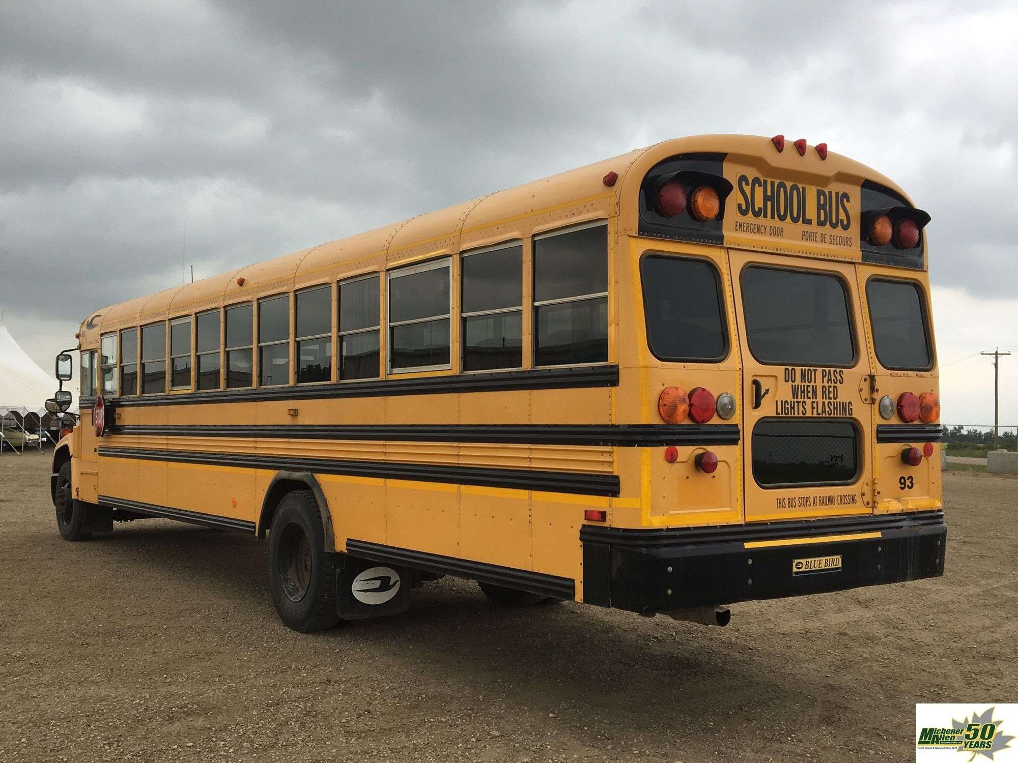 2012 Blue Bird Vision S/A 72 Passenger Bus - Michener Allen