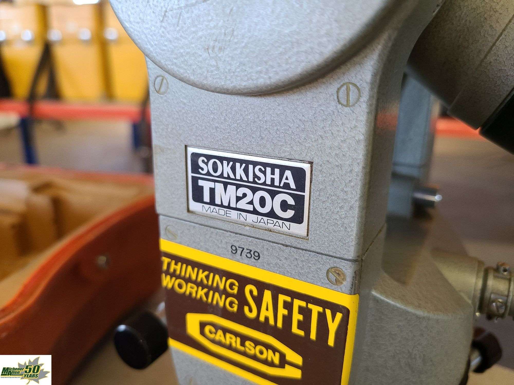 Sokkisha TM20C Laser Level-Qty 1 - Michener Allen Auctioneering Ltd