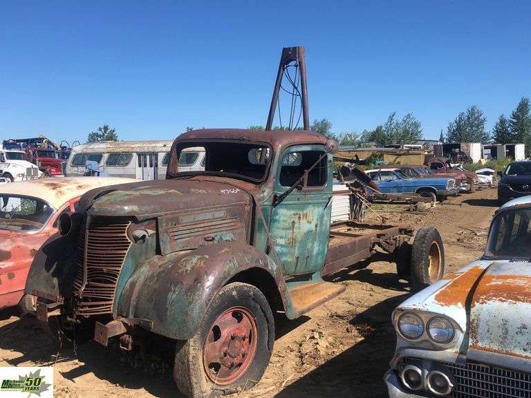 Non-Operable 1936 GMC 2 Door 1673 Cab & Chassis