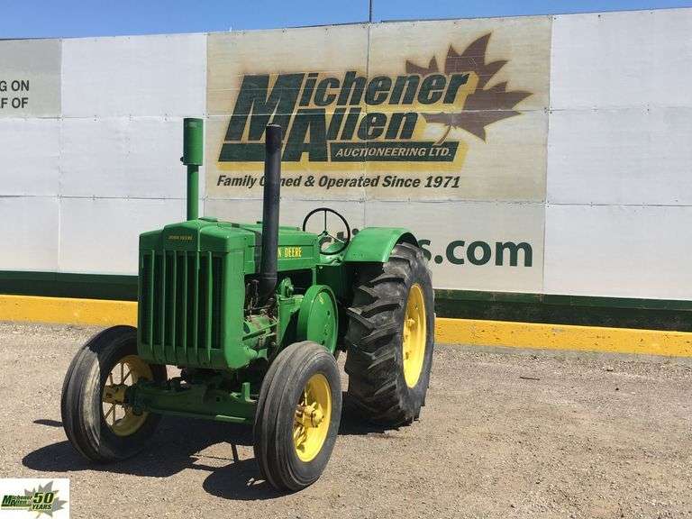 1943 John Deere Model D Tractor Utility Tractor