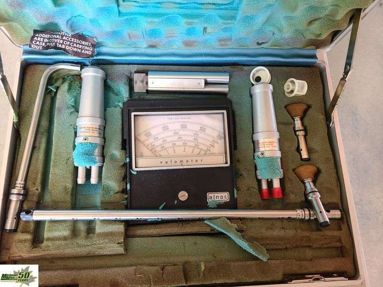 Velometer Case Alnor Velometer-Qty 1 - Michener Allen Auctioneering Ltd