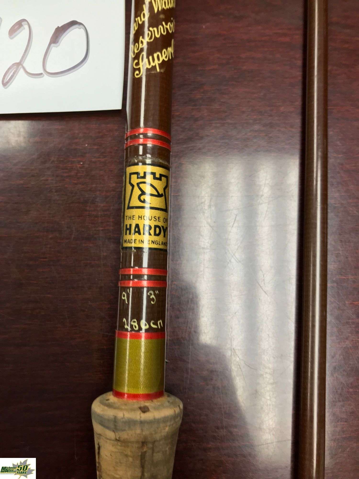 Vintage The House of Hardy Two Pce 9ft 3in Fly Rod / Made in