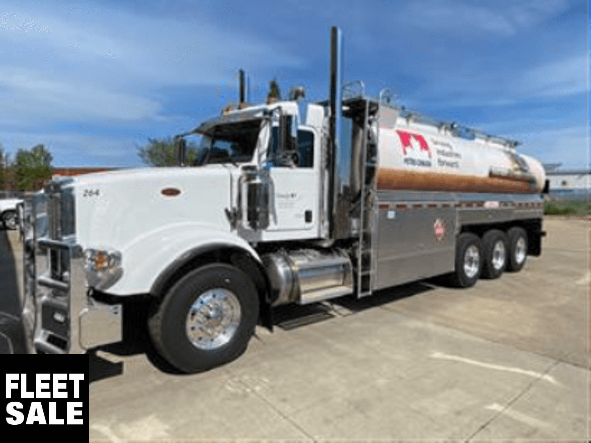 2024 Peterbilt 567 Tri Fuel Tank Truck - Michener Allen