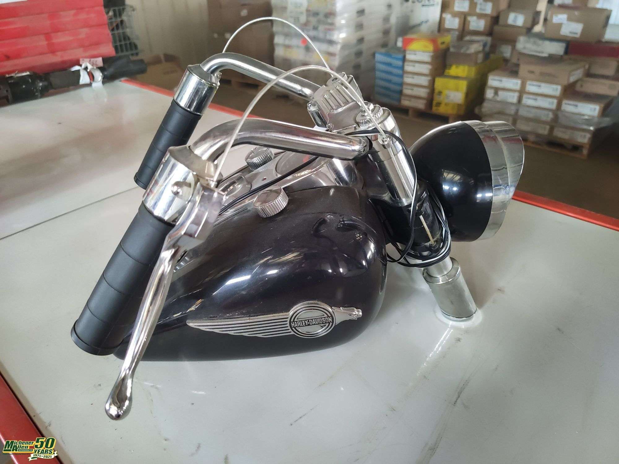 ラジオ・コンポ Vintage Tank Radio Harley Davidson Harley-Davidson Tank Radio VTG 1993 Working Engine Sound