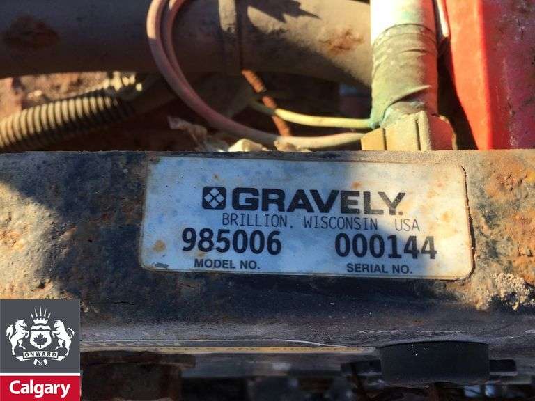 Gravely 32” Snow Blower Michener Allen Auctioneering Ltd
