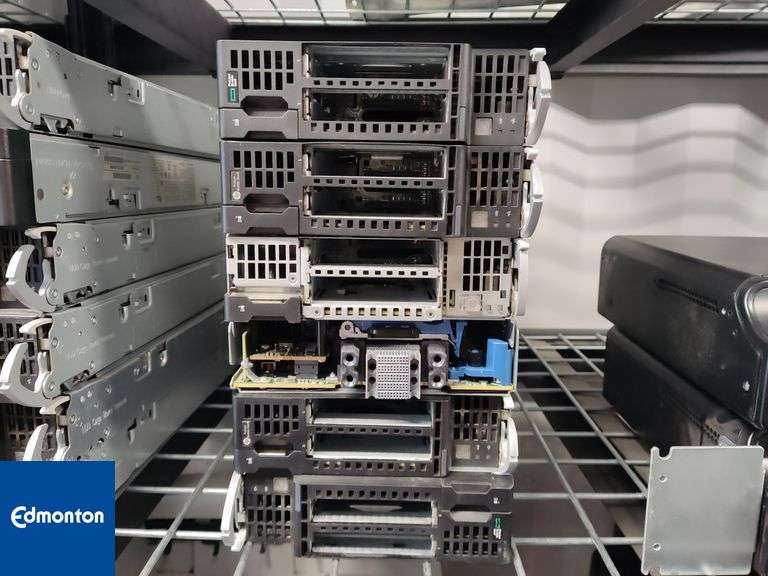 Stack of 6 ProLiant 460 Gen 9 Blade Servers - Michener Allen ...