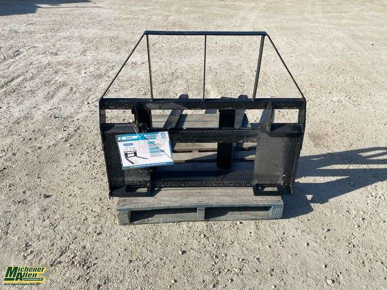 2024 Unused Mower King SAll100 4ft Skid Steer Forks Michener Allen