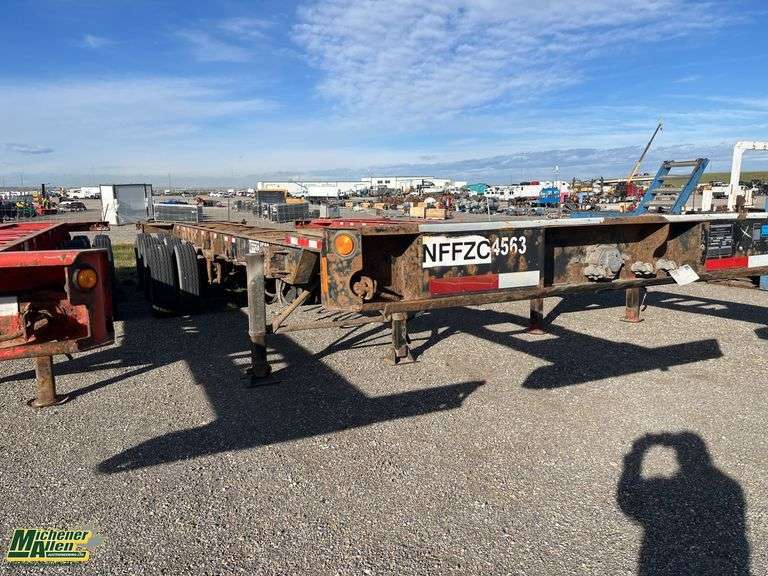 2007 Max Atlas SeaCan Trailer TRI/A Chassis Trailer Michener Allen