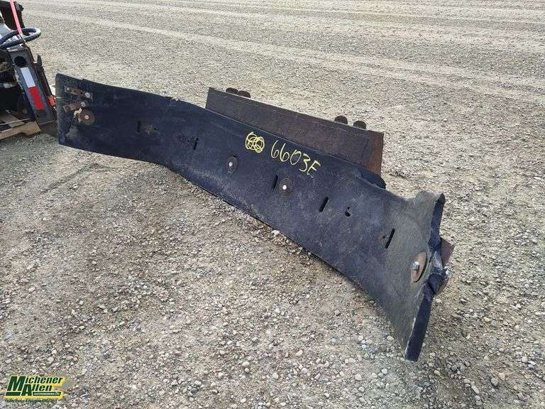 Rubber Scraper Skid Steer Attachment Michener Allen Auctioneering Ltd