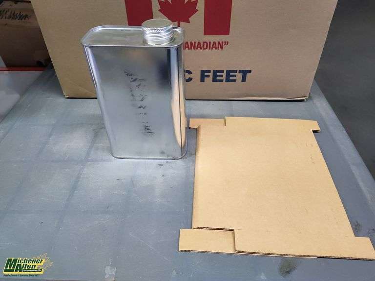 Ready to Use 1Qt Certified/Tested F-Style Sample Cans - Qty 12