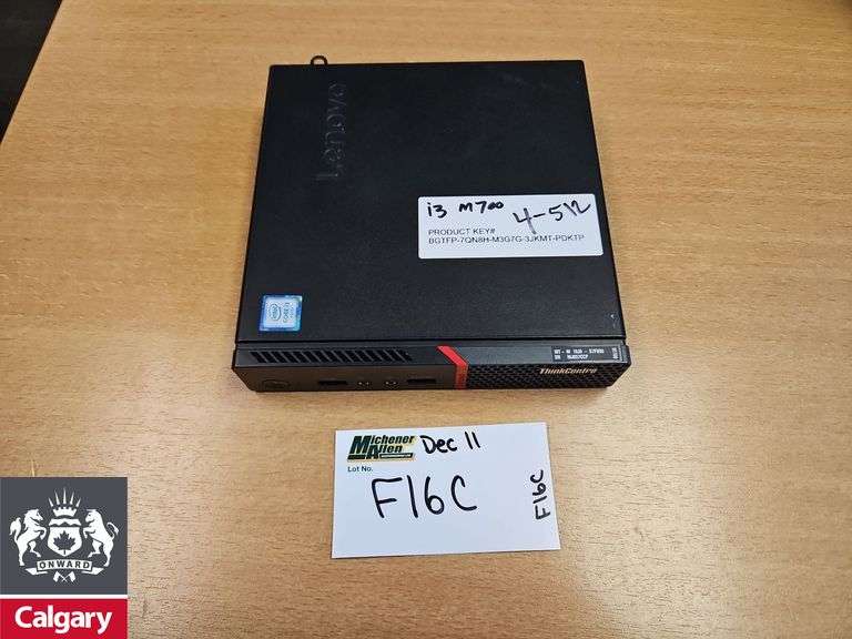 Lenovo ThinkCentre Tiny Desktop