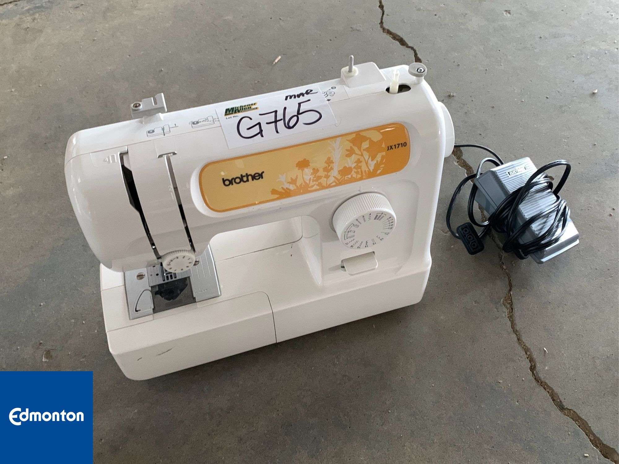 Brother JX1710 Sewing Machine - Qty 1 - Michener Allen