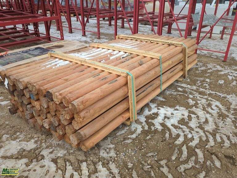 Douglas Fir Fencing Rails 8'6