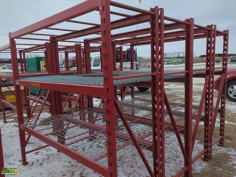 4 Bulk Storage Racking Units - Michener Allen Auctioneering Ltd
