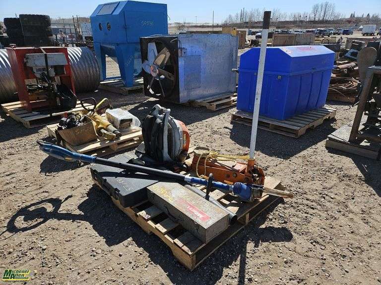 Stihl Backpack Blower, Electric Tree Trimmer, Floor Jack, Electric