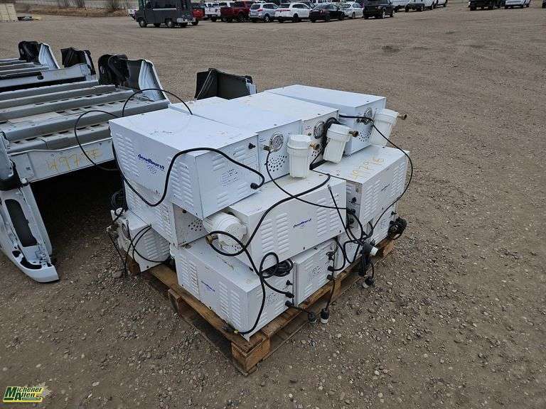 Pallet of Cloudburst Misting Systems Michener Allen Auctioneering Ltd