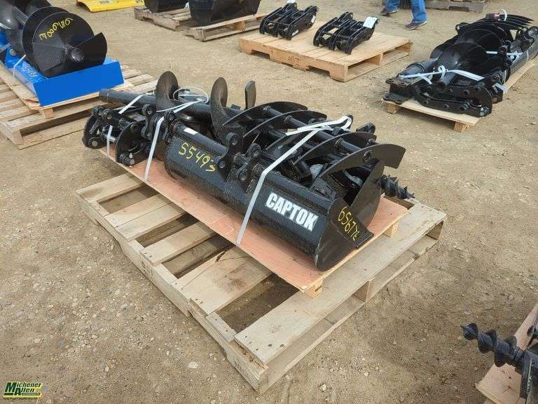 2024 Unused Captok Mini Excavator Attachments - Michener Allen ...