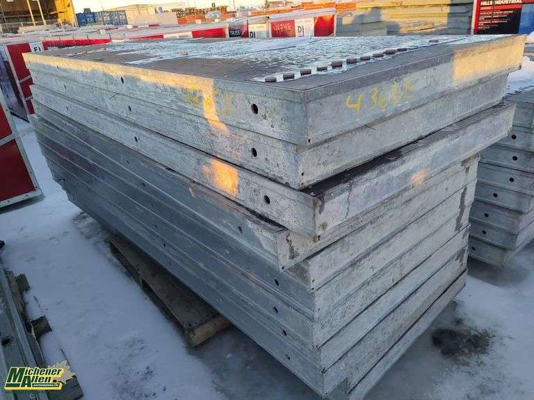 Pallet of Ringer Steel Concrete Forms - Michener Allen Auctioneering Ltd