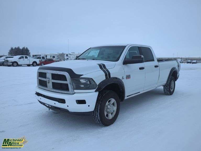 2012 Ram 3500 4x4 SLT 4dr Crew Cab 8 ft. LB SRW Diesel - Michener Allen ...
