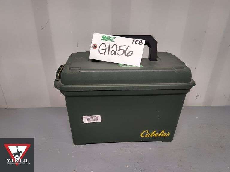 Cabela's Plastic Ammo Box - Qty 1 - Michener Allen Auctioneering Ltd