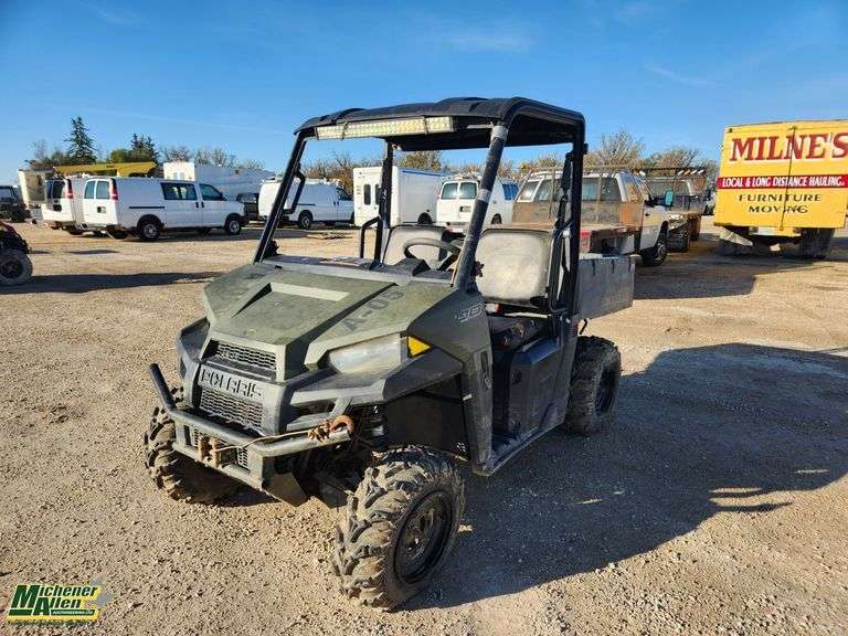 Non-Operable 2021 Polaris Ranger 500 . Side By Side - Michener Allen ...