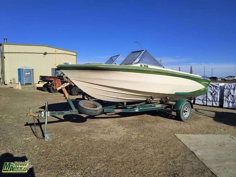 1977  Glastron  C/W Calkins Mer Cruiser Vin: SK400139743  Calkins