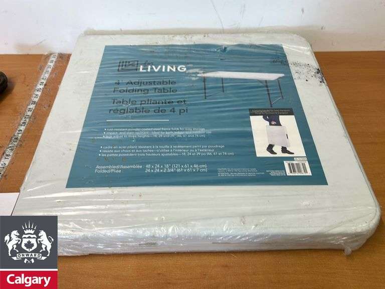 Folding table and vacuums