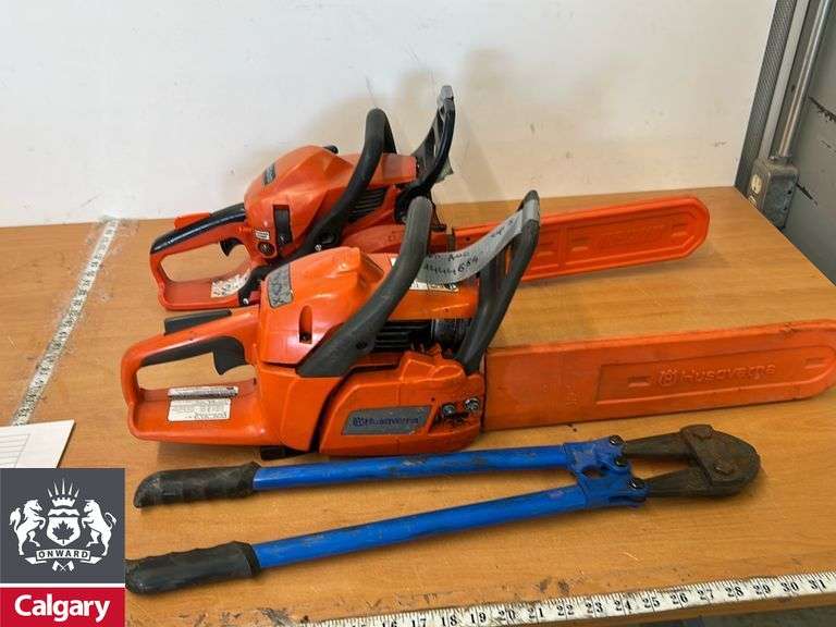 Chain saws and bolt cutter