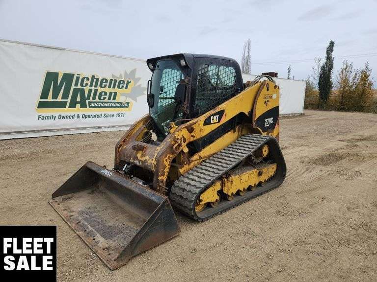 2011 Caterpillar 279C Tracked Skid Steer - Michener Allen Auctioneering Ltd