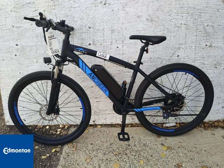 Ancheer AMA005874 Electric Bike - Qty 1 *No Key, No Cord*